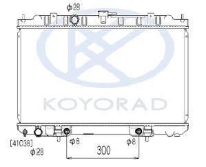 BLUEBIRD SYLPHY {Sentra /Sunny /  Wingroad /AD Ban 00-} РАДИАТОР ОХЛАЖДЕН AT 00- PL021488 NNSYL00-910