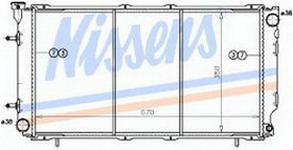 LEGACY РАДИАТОР ОХЛАЖДЕН AT 1.8 2 (NISSENS) (см.каталог) 90-94 67700 SBLEG90-914