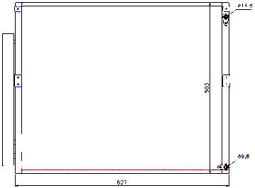 RAV4 КОНДЕНСАТОР КОНДИЦ (NISSENS) (NRF) (GERI) (см.каталог) 06- 940021 TYRV406-930